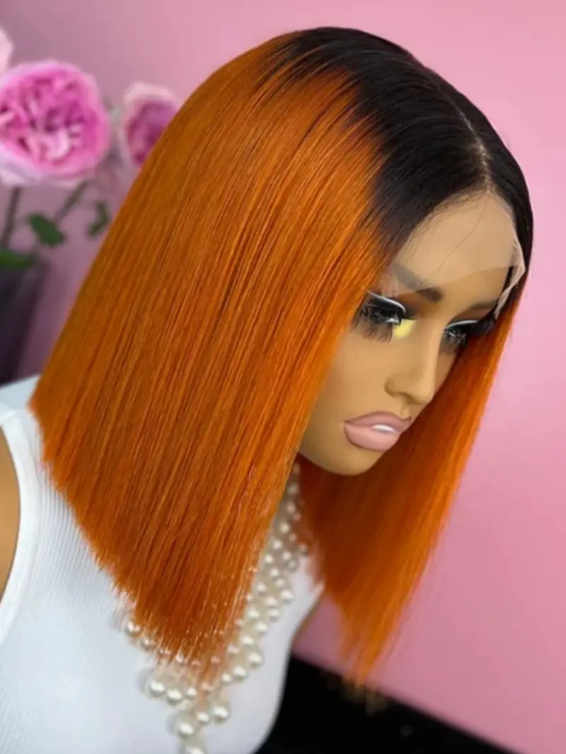 5x5 Super Double Drawn Bob Lace Wig
